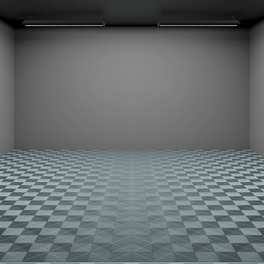 ULTRAGRID Tiles Double Garage Floor Kit 6x6M, Single Colour