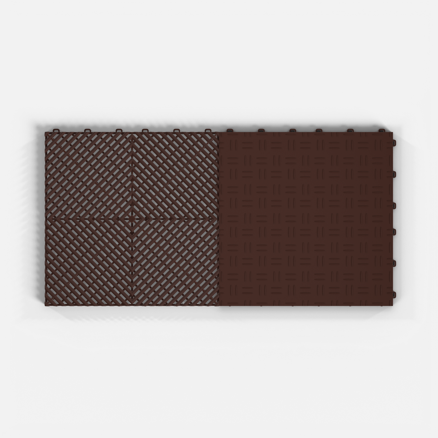 ULTRAGRID Garage Floor Tile, Heritage Brown (16-Pack)