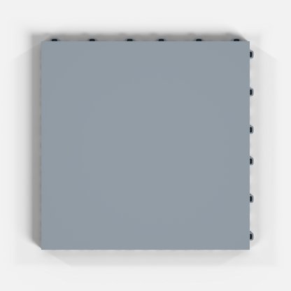 ULTRATONE Modular Floor Tile, Silver Grey (16-Pack)