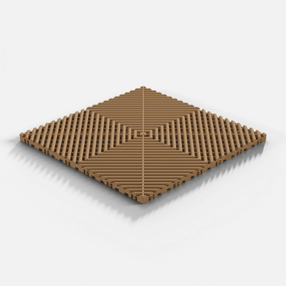 ULTRAGRID Garage Floor Tile, Trophy Gold (16-Pack)