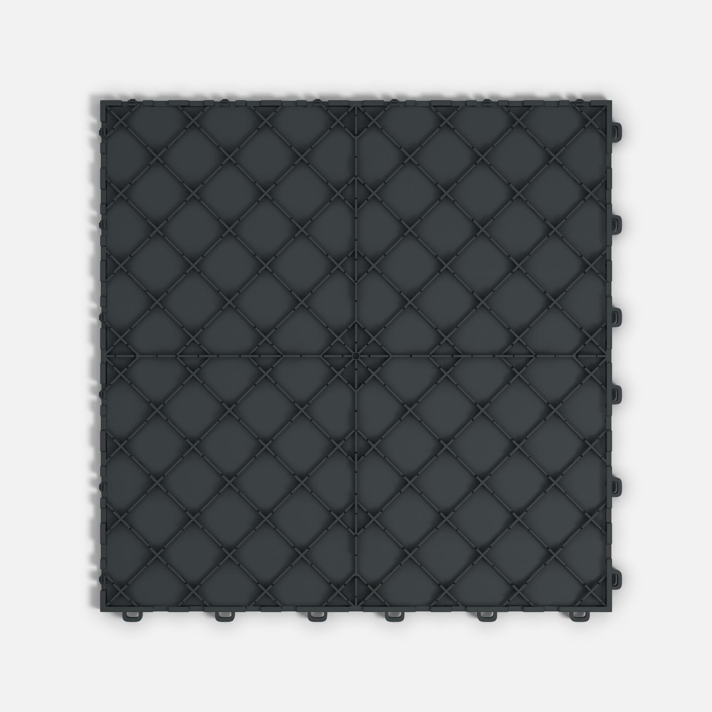 ULTRATUFF Garage Floor Tile, Stealth Grey (16-Pack)