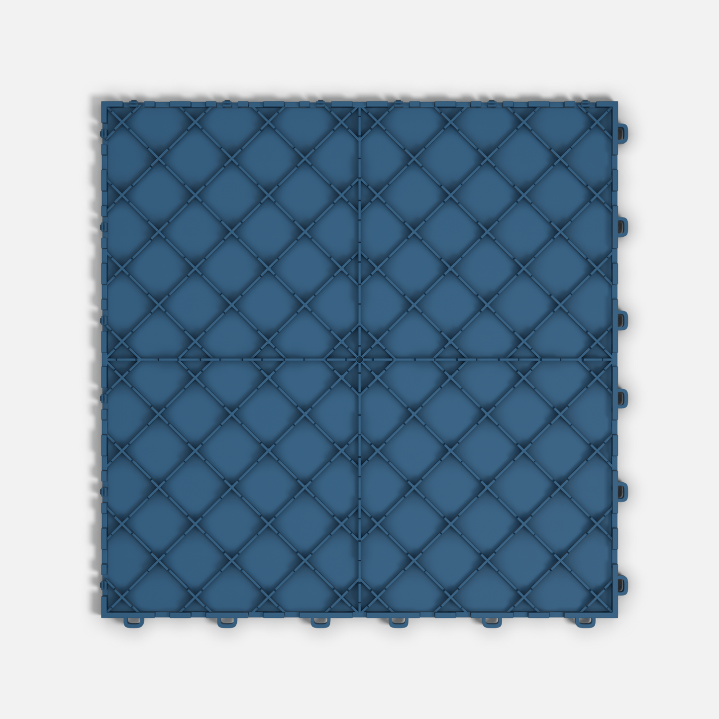 ULTRATUFF Garage Floor Tile, Aero Blue (16-Pack)