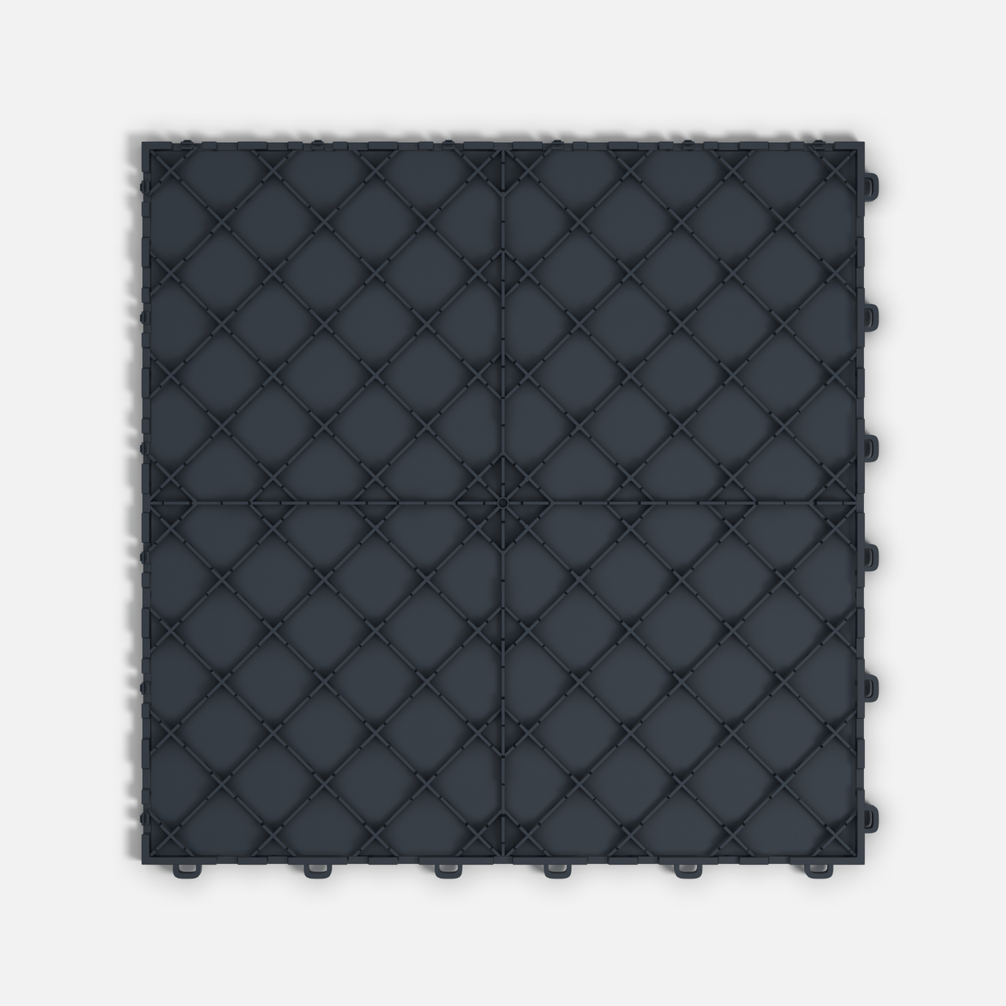 ULTRATUFF Garage Floor Tile, Abyss Blue (16-Pack)