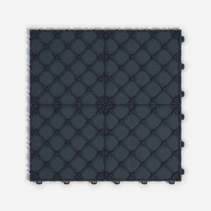 ULTRATUFF Garage Floor Tile, Abyss Blue (16-Pack)