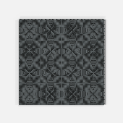 ULTRAFLUX Garage Floor Tile, Space Grey (16-Pack)