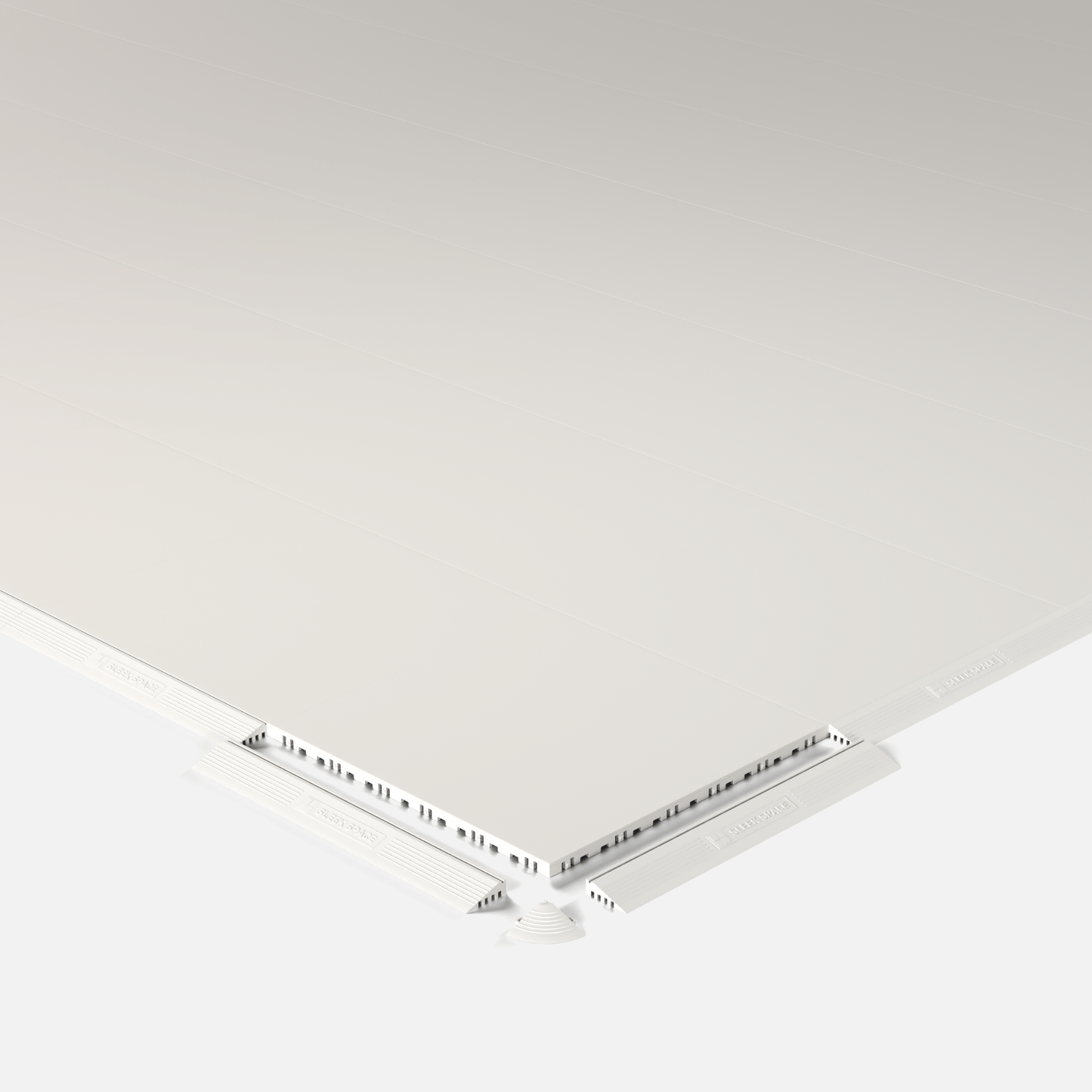 ULTRATONE Modular Floor Tile, Alpine White (16-Pack)