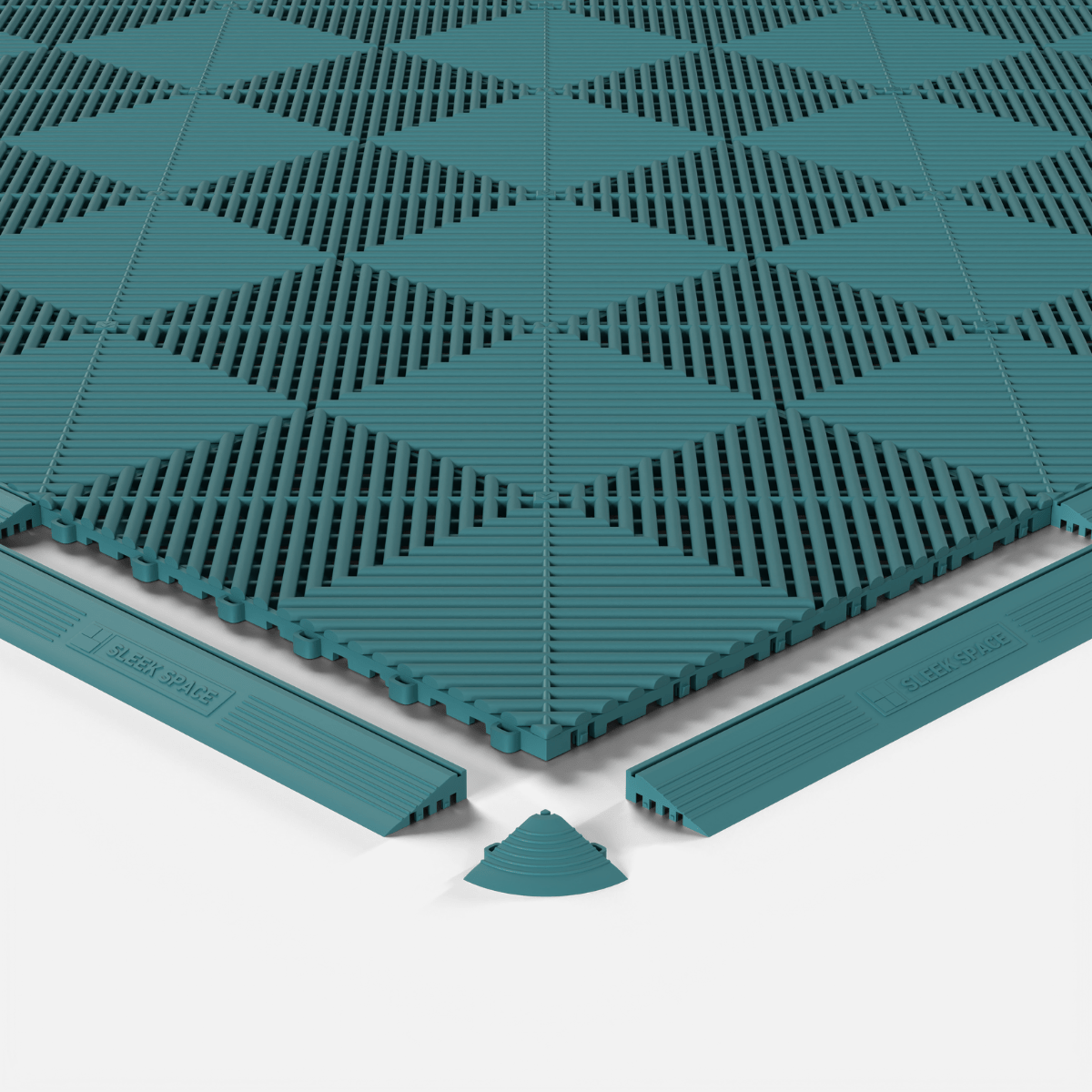 ULTRAEDGE™ Ramps, Turbo Teal (4-Pack) | Sleek Space