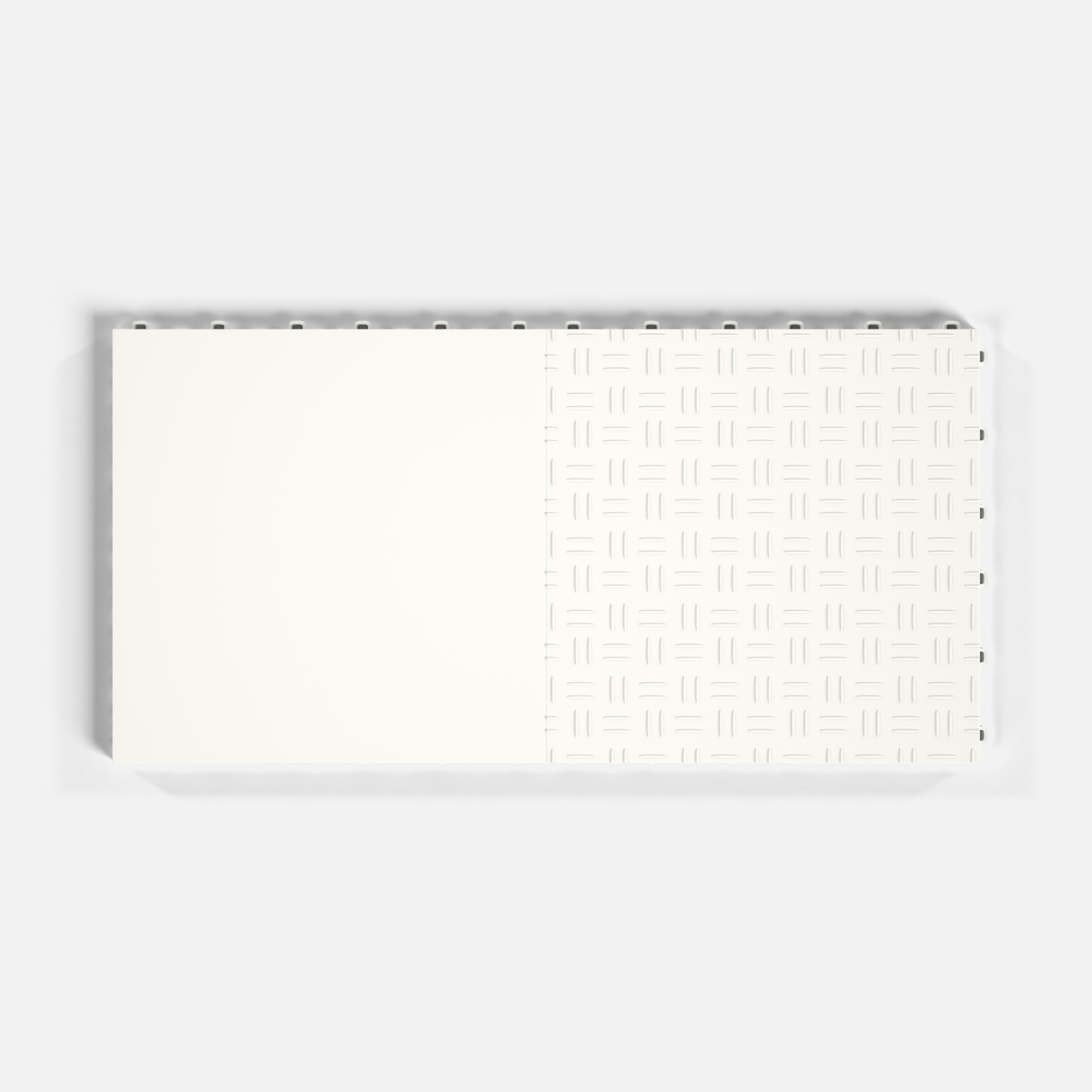 ULTRATONE Modular Floor Tile, Alpine White (16-Pack)