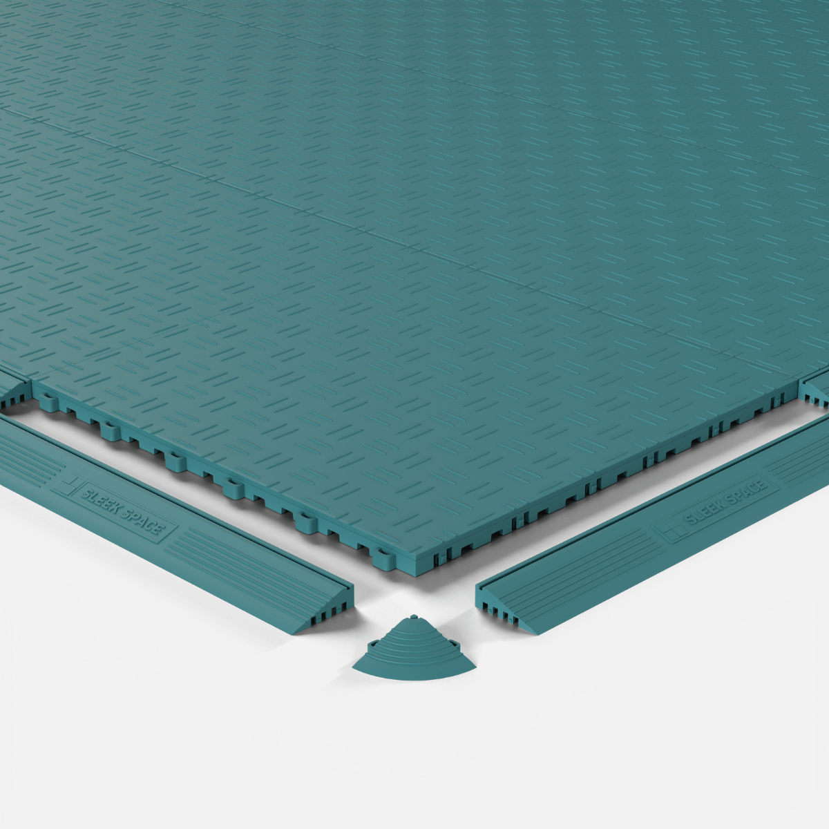 ULTRATUFF Garage Floor Tile, Turbo Teal (16-Pack)