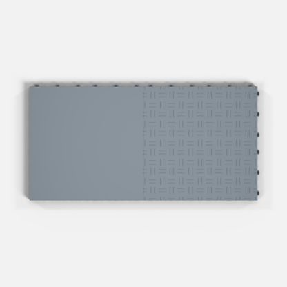 ULTRATONE Modular Floor Tile, Silver Grey (16-Pack)