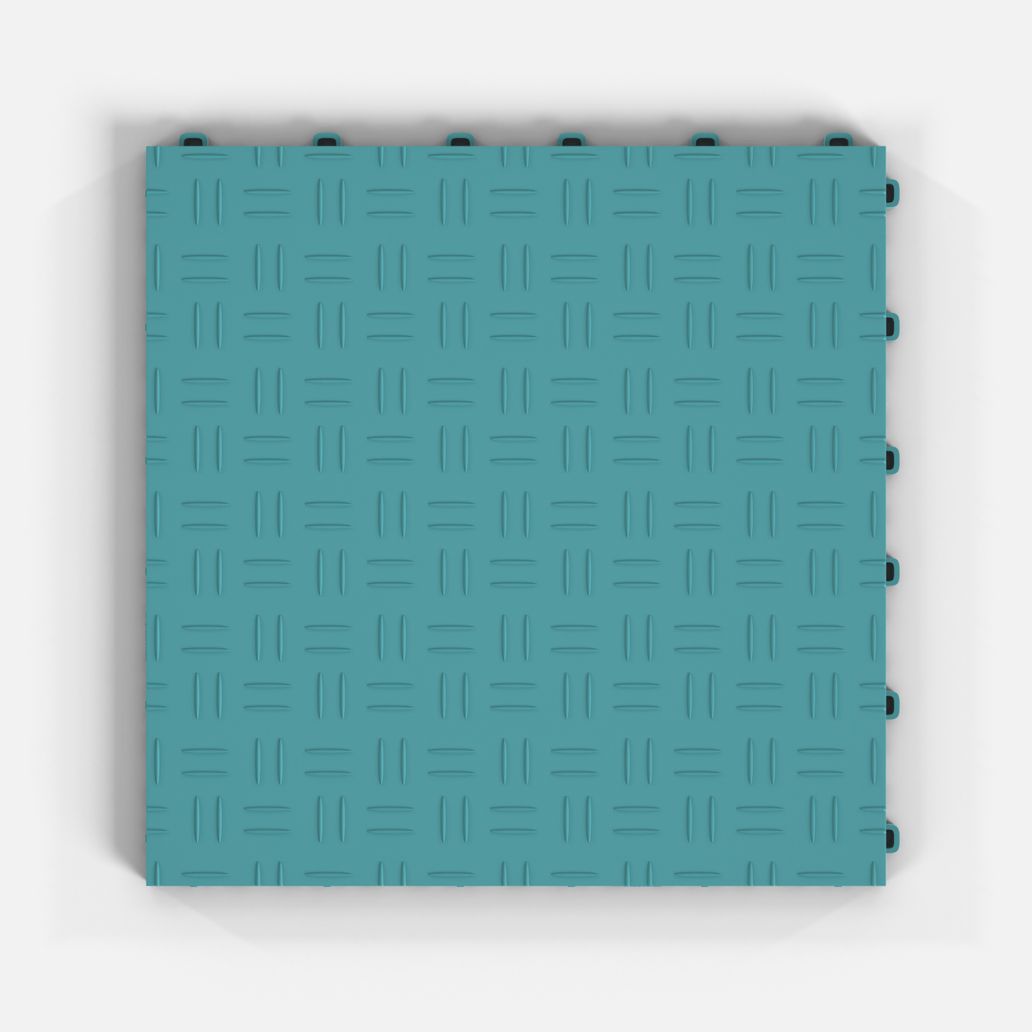 ULTRATUFF Garage Floor Tile, Turbo Teal (16-Pack)
