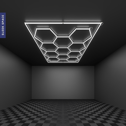 11-Grid Small Hexagon Light (3.5x2.4m, 436W)
