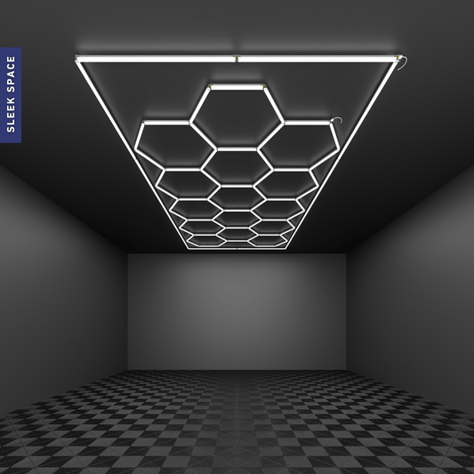 15-Grid Small Hexagon Light (4.8x2.4m, 552W)