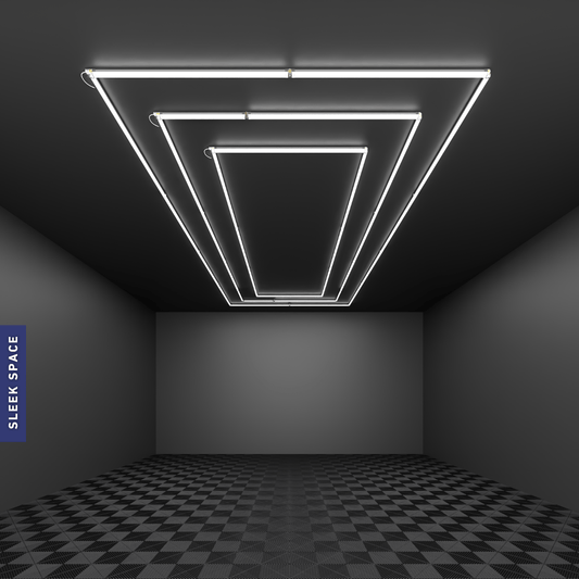 3-Box Hexagon Light (4.8x2.4M, 480W)