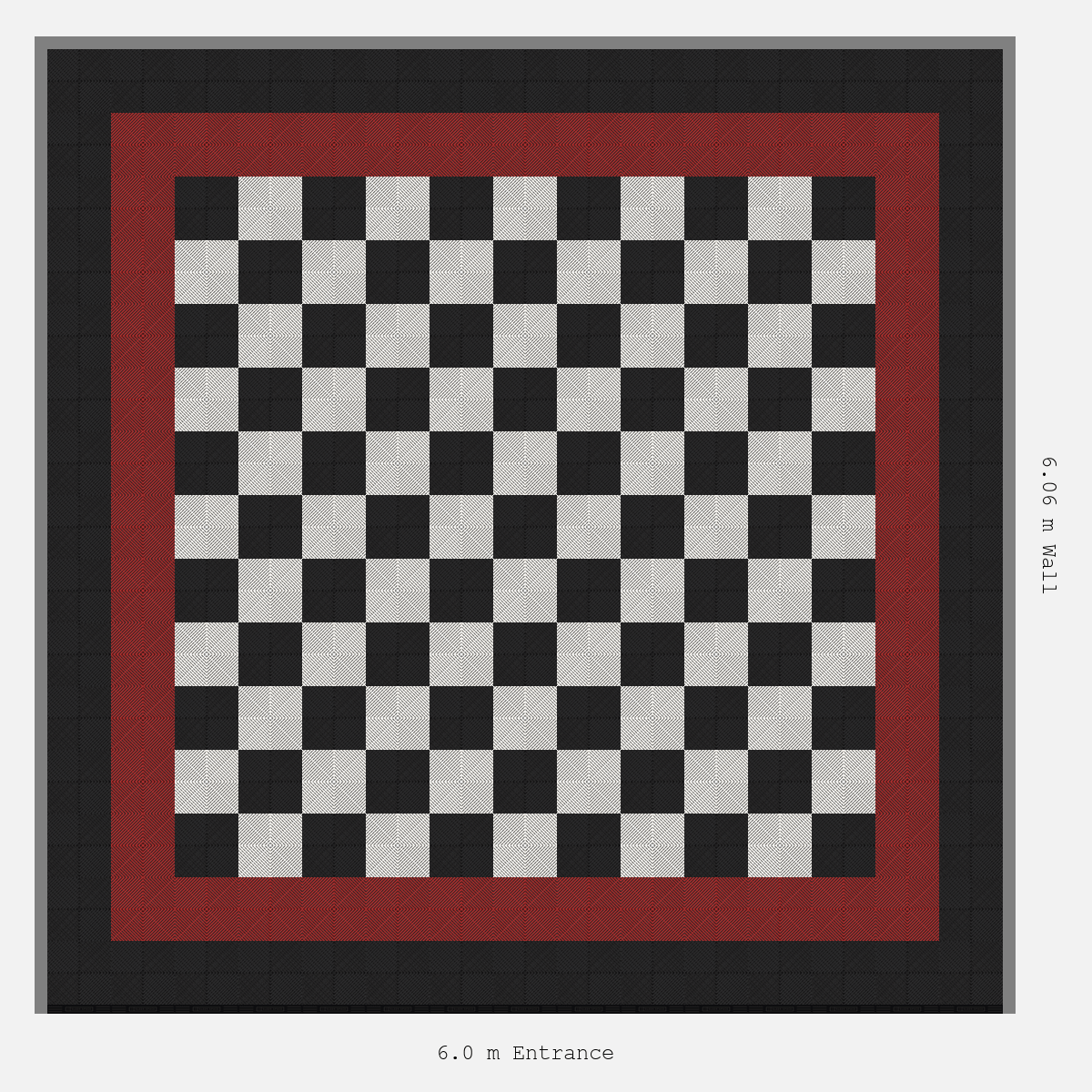 ULTRAGRID double border layout in Jet Black and Alpine White