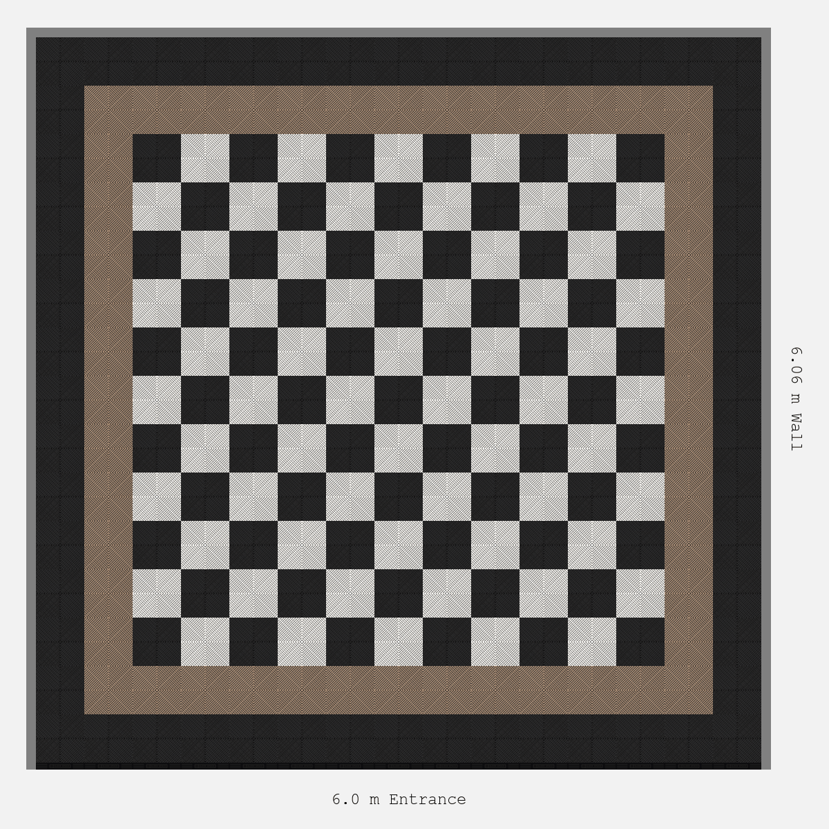 ULTRAGRID double border layout in Jet Black and Alpine White