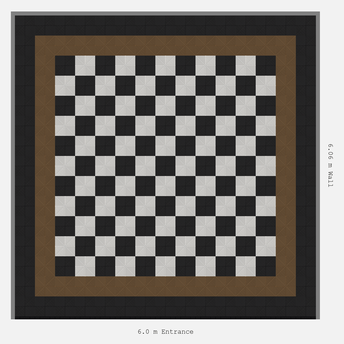 ULTRAGRID double border layout in Jet Black and Alpine White
