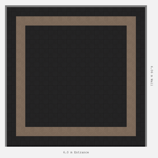 ULTRAGRID double border layout in Jet Black