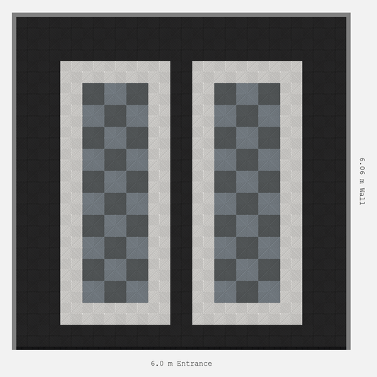 ULTRAGRID parking bay layout in Space Grey and Silver Grey and Jet Black and Alpine White
