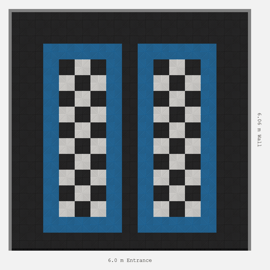ULTRAGRID parking bay layout in Jet Black and Alpine White