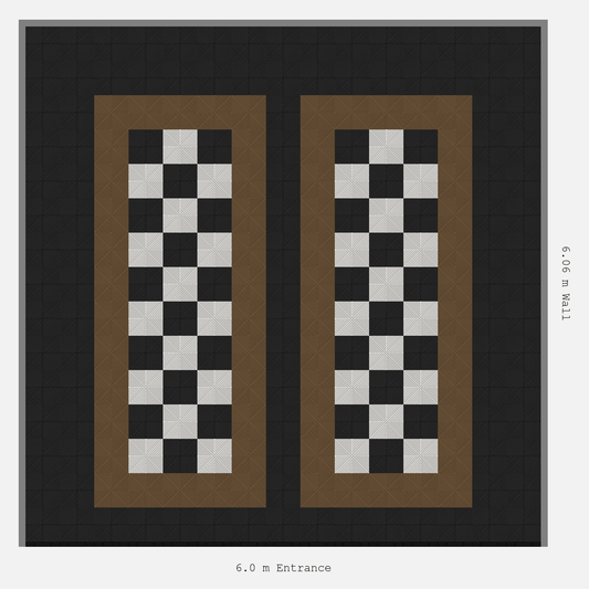 ULTRAGRID parking bay layout in Jet Black and Alpine White