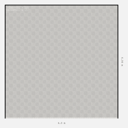 ULTRAGRID single colour layout in Alpine White