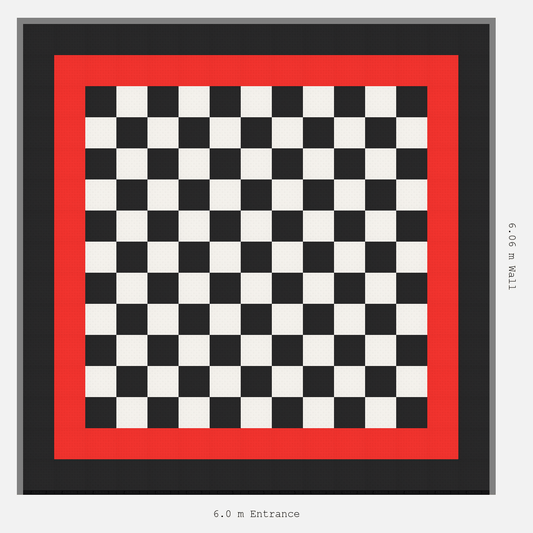 ULTRATUFF double border layout in Jet Black and Alpine White