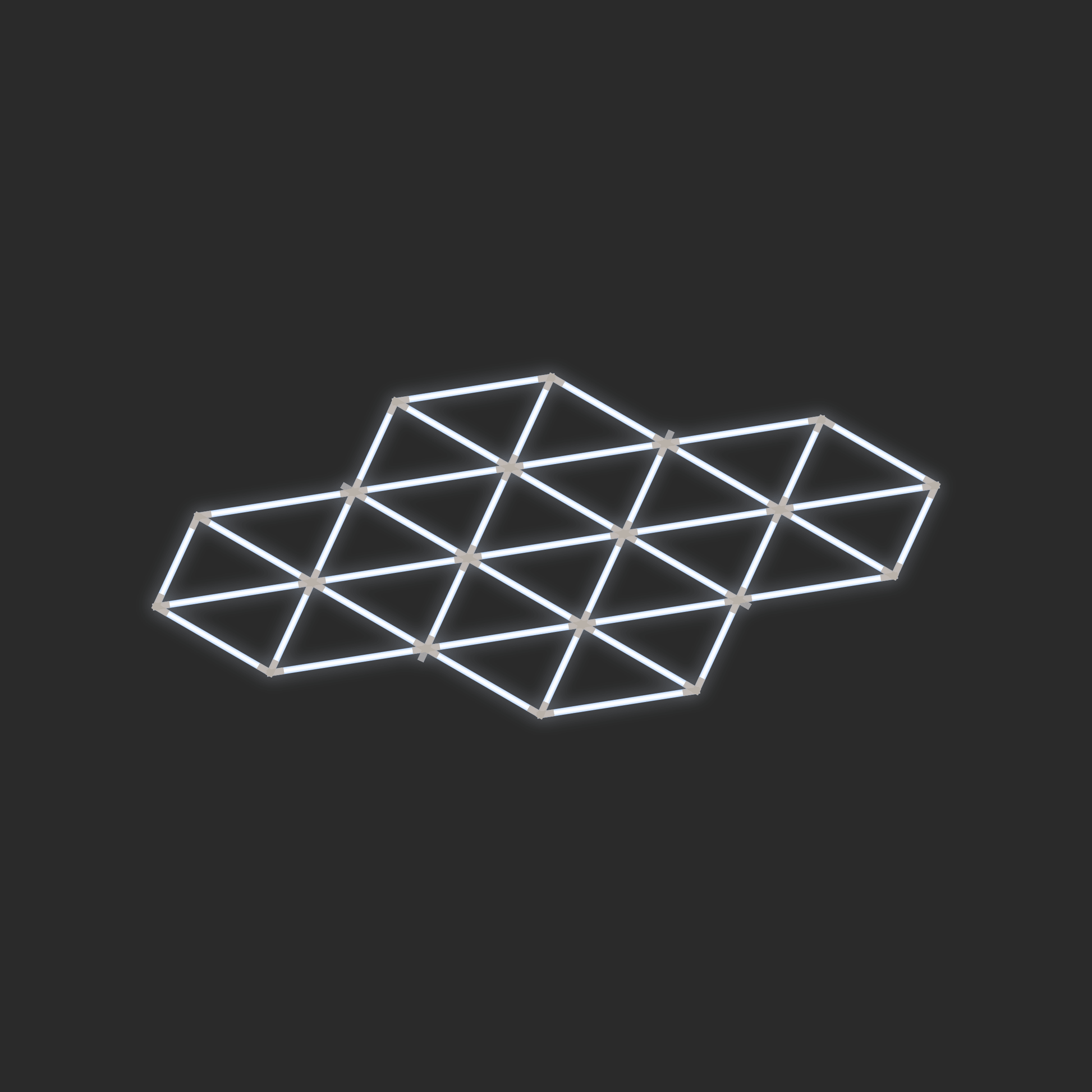 ULTRABEAM LED Light Kit Hex Subdivided 2.1x1.7m 258W — lit-iso