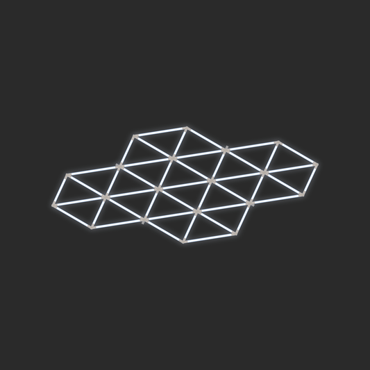 ULTRABEAM LED Light Kit Hex Subdivided 2.1x1.7m 258W — lit-iso