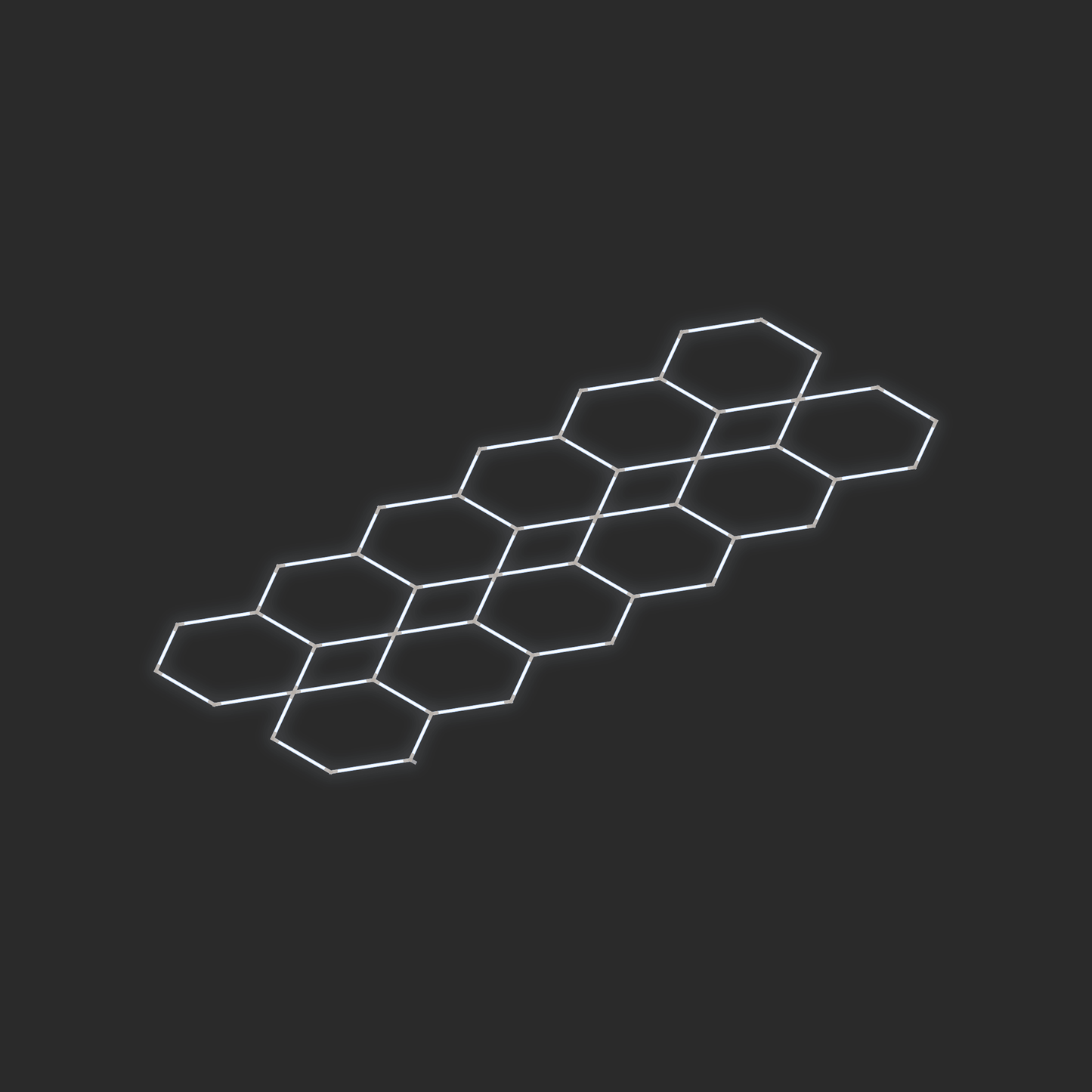 ULTRABEAM LED Light Kit Hex Parallel 4.9x1.9m 372W — lit-iso
