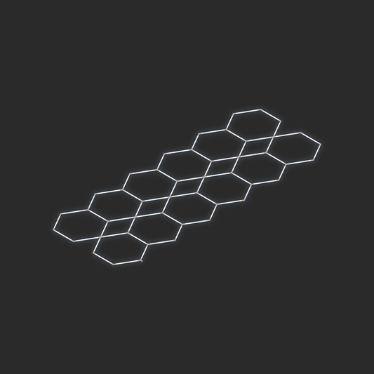 ULTRABEAM LED Light Kit Hex Parallel 4.9x1.9m 372W — lit-iso
