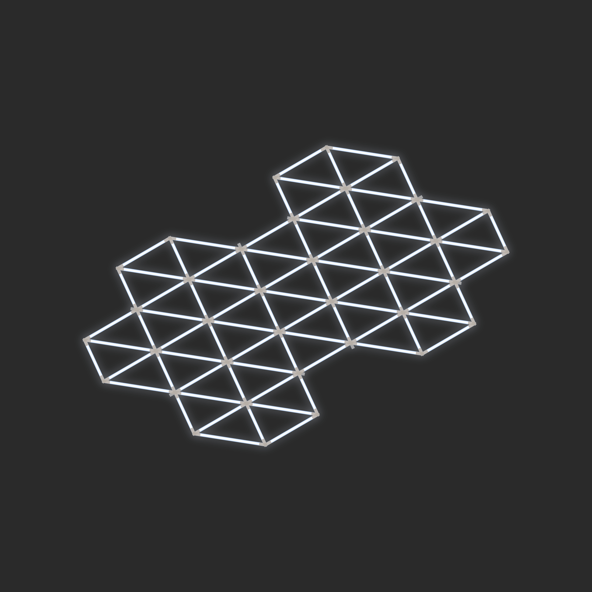 ULTRABEAM LED Light Kit Hex Subdivided 2.1x3.1m 498W — lit-iso