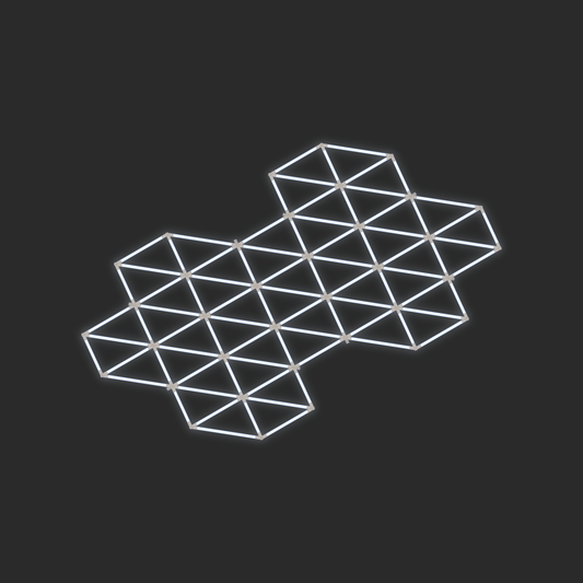 ULTRABEAM LED Light Kit Hex Subdivided 2.1x3.1m 498W — lit-iso