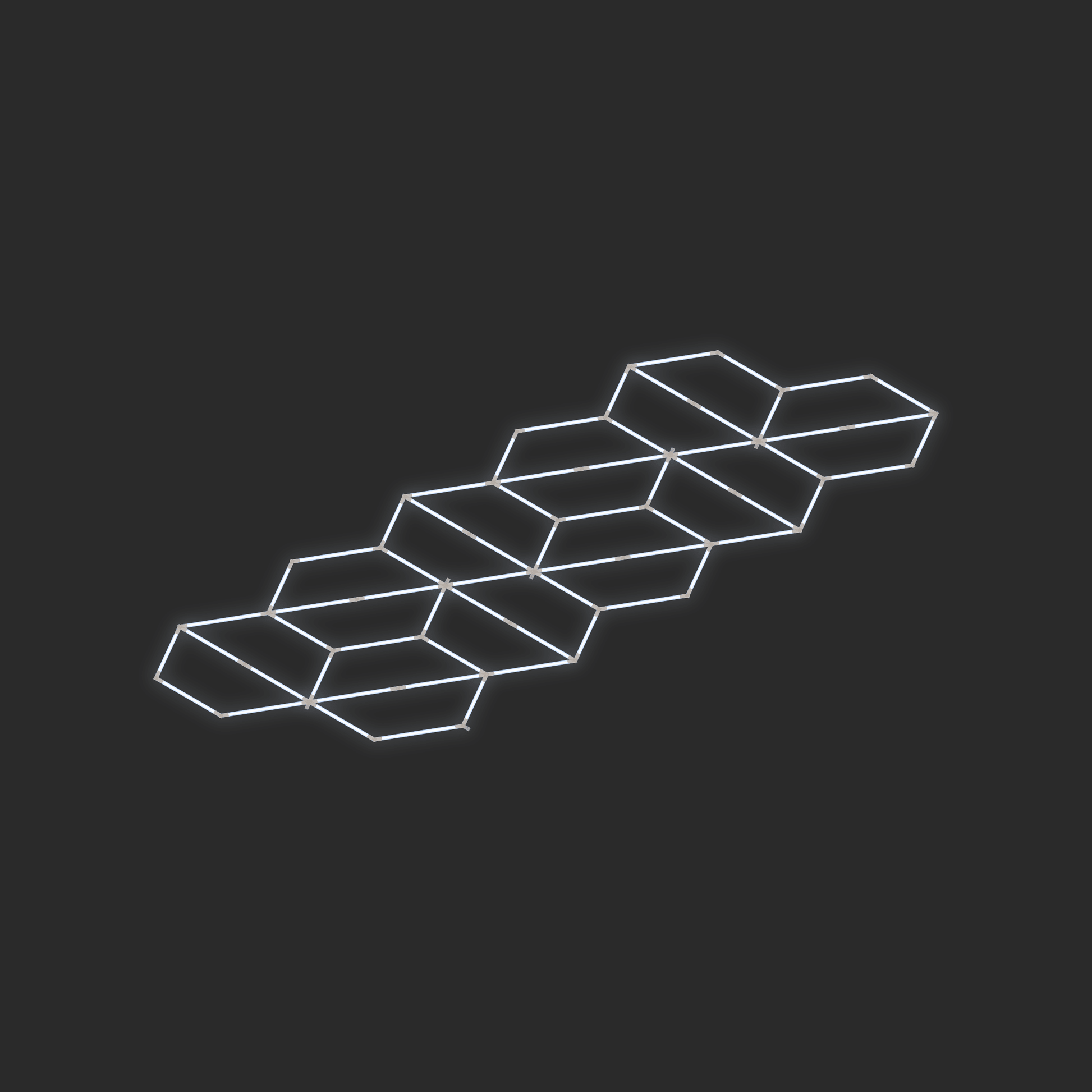 ULTRABEAM LED Light Kit Hex Alternating 4.5x1.7m 378W — lit-iso