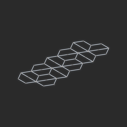 ULTRABEAM LED Light Kit Hex Alternating 4.5x1.7m 378W — lit-iso