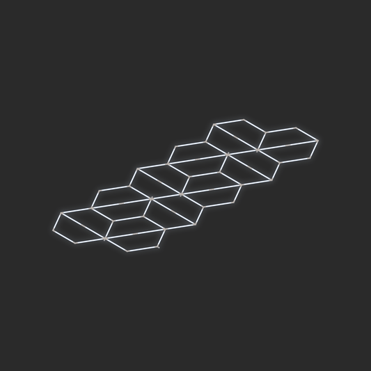 ULTRABEAM LED Light Kit Hex Alternating 4.5x1.7m 378W — lit-iso