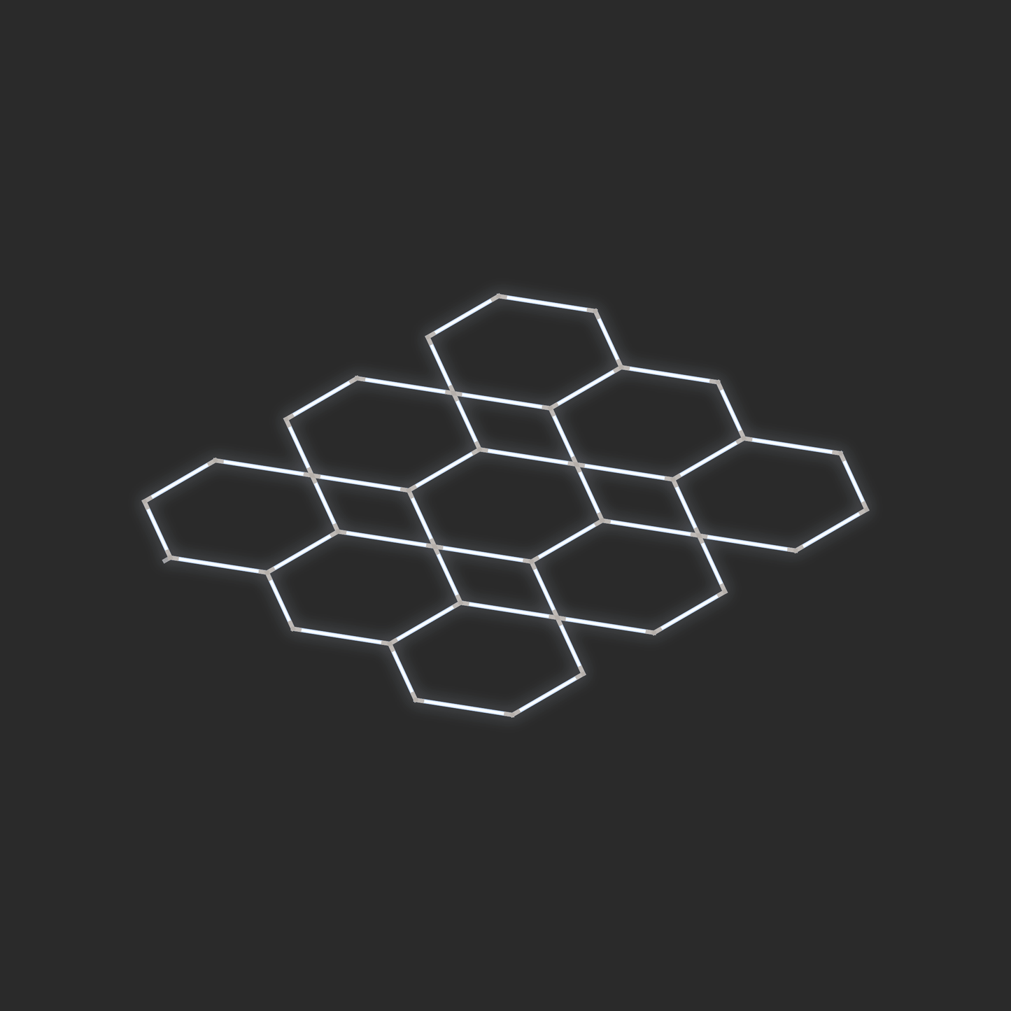 ULTRABEAM LED Light Kit Hex Parallel 2.5x2.8m 288W — lit-iso