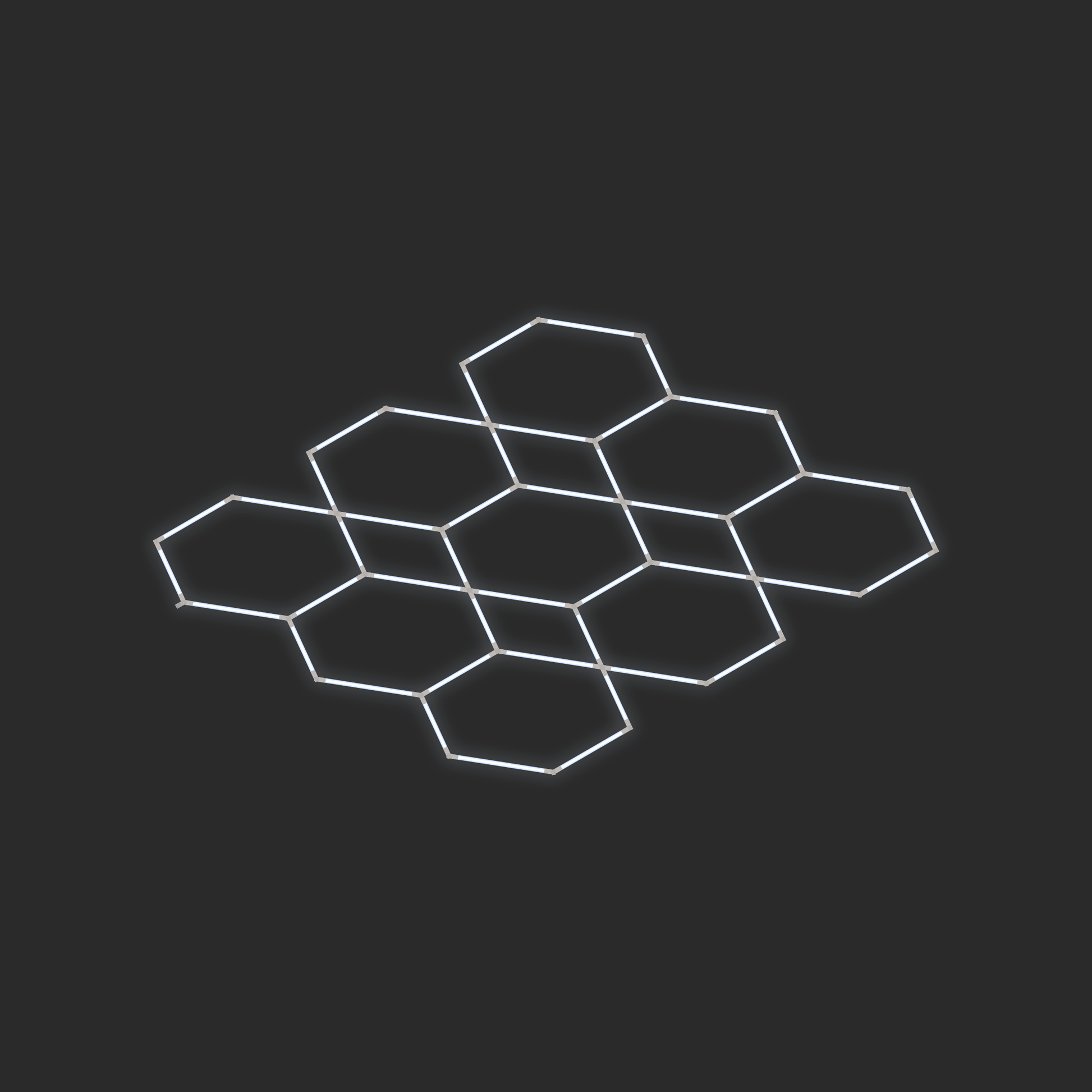 ULTRABEAM LED Light Kit Hex Parallel 2.5x2.8m 288W — lit-iso