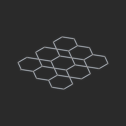 ULTRABEAM LED Light Kit Hex Parallel 2.5x2.8m 288W — lit-iso