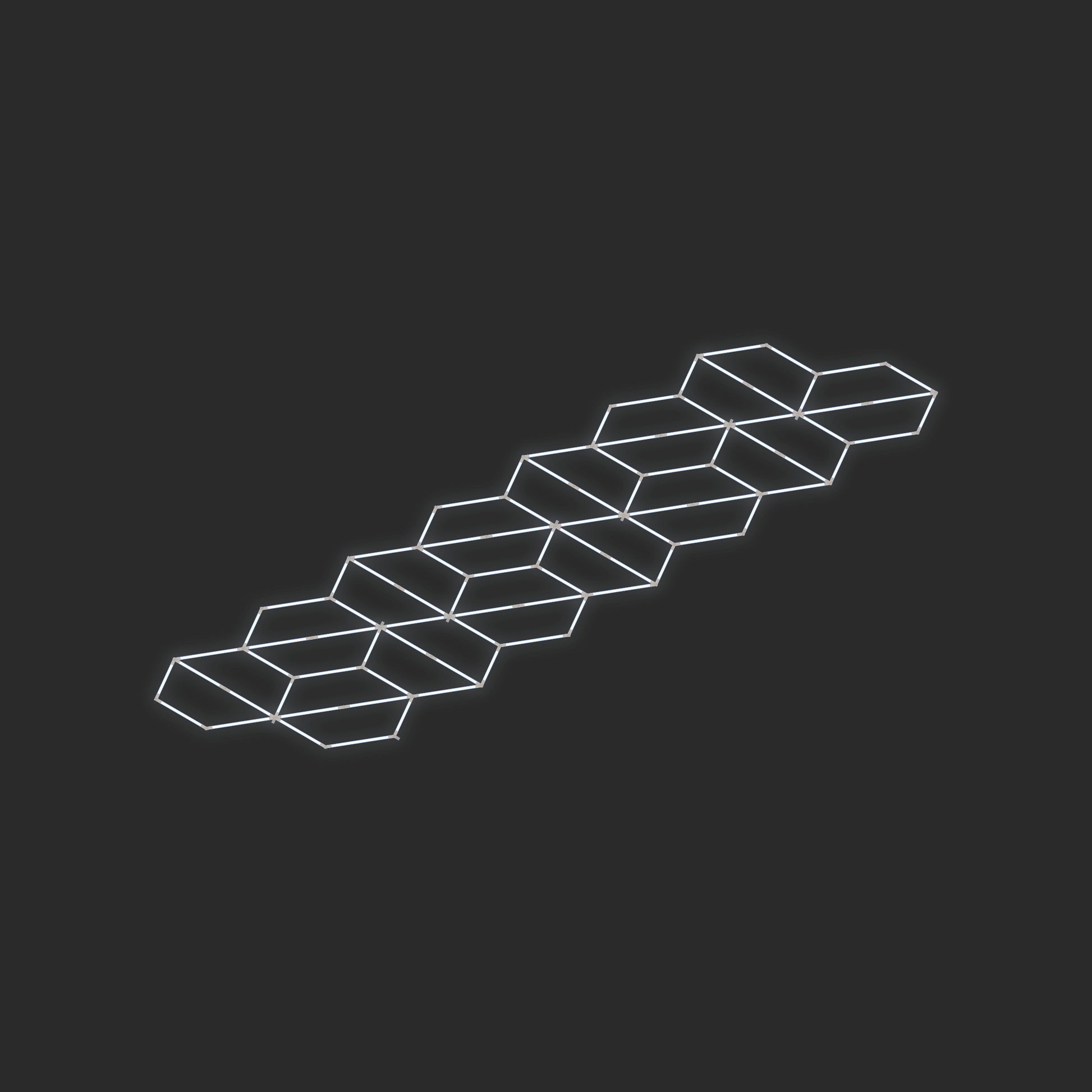 ULTRABEAM LED Light Kit Hex Alternating 6.1x1.7m 522W — lit-iso
