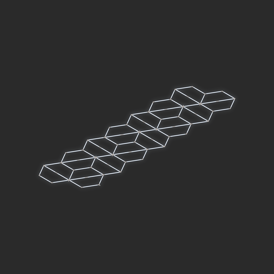 ULTRABEAM LED Light Kit Hex Alternating 6.1x1.7m 522W — lit-iso