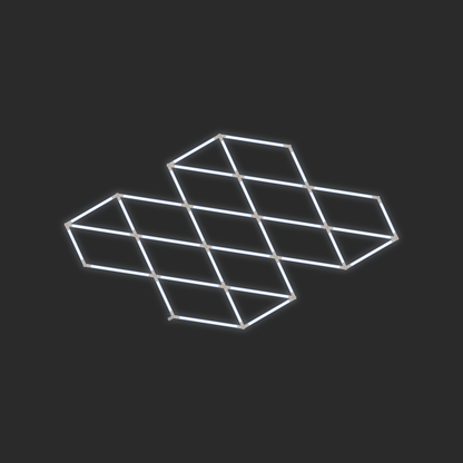 ULTRABEAM LED Light Kit Diamond Iso 1.9x1.7m 216W — lit-iso