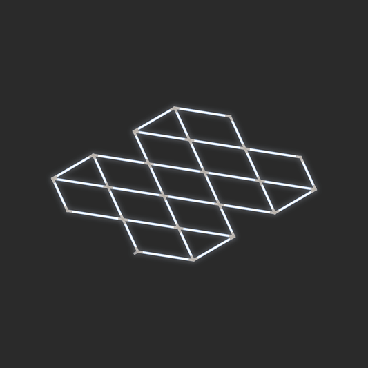 ULTRABEAM LED Light Kit Diamond Iso 1.9x1.7m 216W — lit-iso