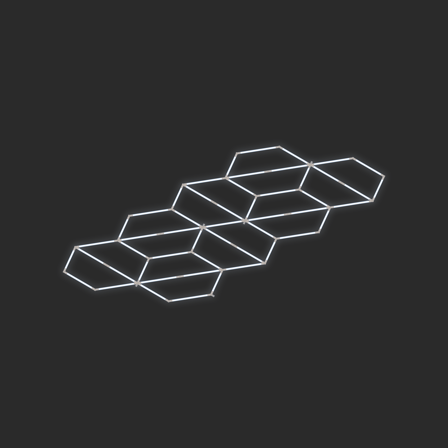 ULTRABEAM LED Light Kit Hex Alternating 3.7x1.7m 306W — lit-iso