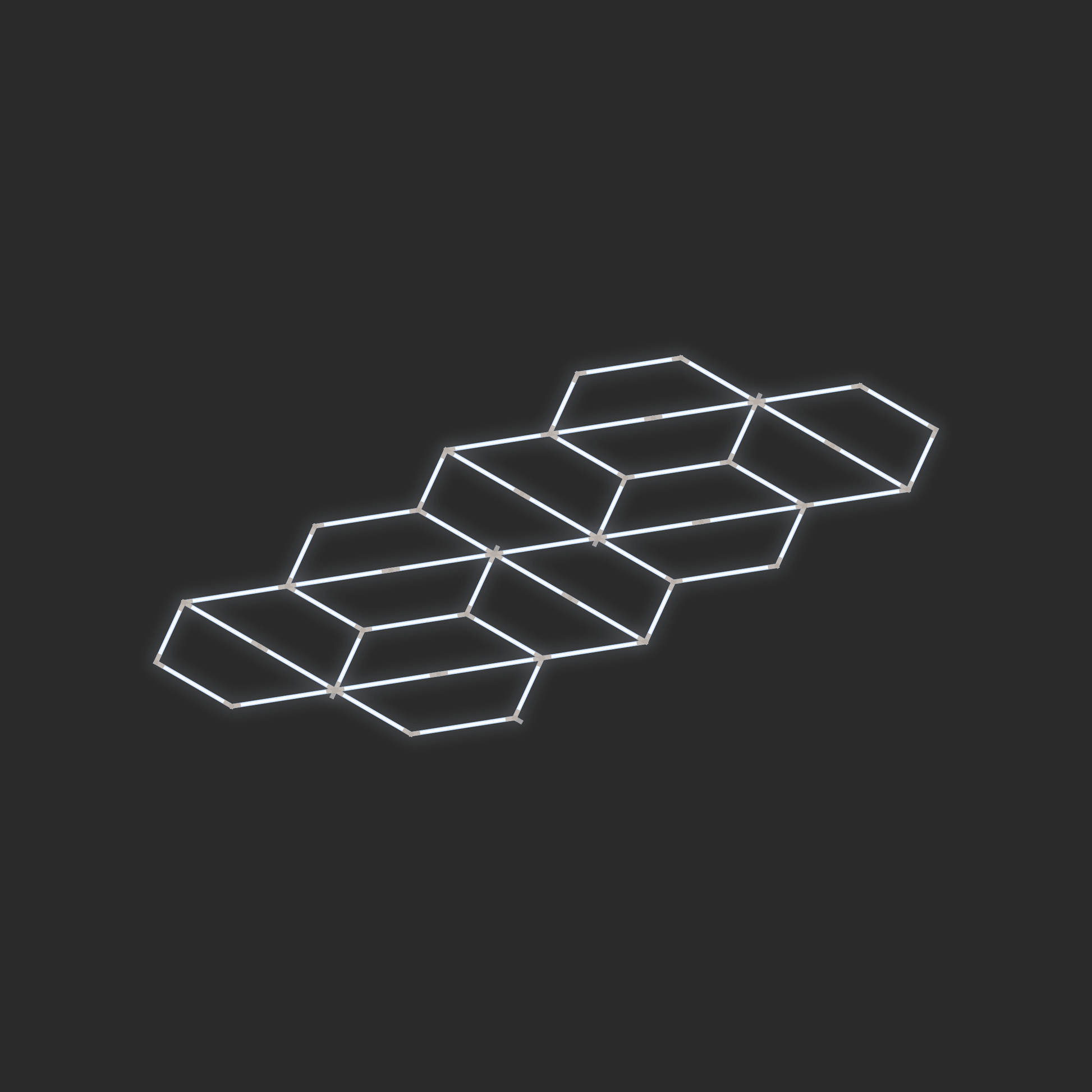 ULTRABEAM LED Light Kit Hex Alternating 3.7x1.7m 306W — lit-iso