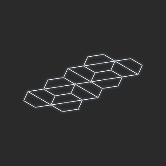 ULTRABEAM LED Light Kit Hex Alternating 3.7x1.7m 306W — lit-iso