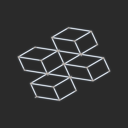 ULTRABEAM LED Light Kit Diamond Rhombus 1.7x2.4m 216W — lit-iso