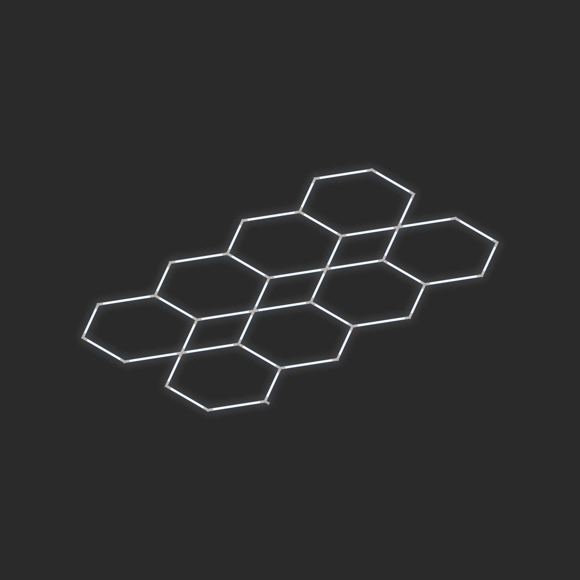 ULTRABEAM LED Light Kit Hex Parallel 3.3x1.9m 252W — lit-iso