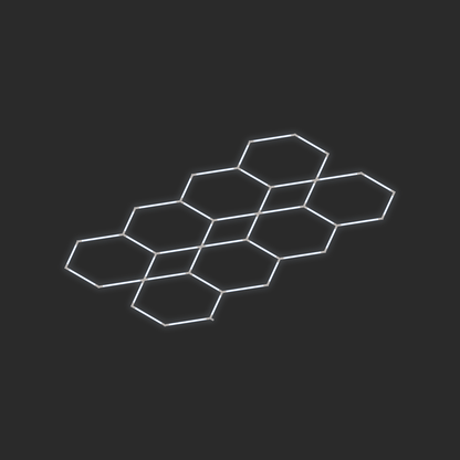 ULTRABEAM LED Light Kit Hex Parallel 3.3x1.9m 252W — lit-iso