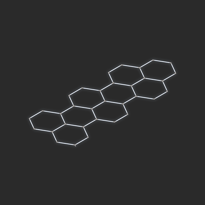 ULTRABEAM LED Light Kit Hex Classic 4.5x1.7m 246W — lit-iso